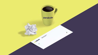 玩轉字母與望遠鏡 Parabole游戲公司的VI與網(wǎng)站形象設計